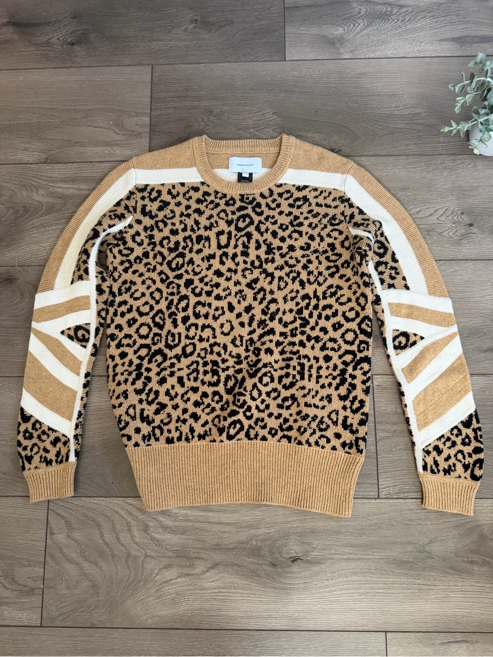 Current/Elliott Duvall Leopard Sweater Size 1 - Picture 6 of 10